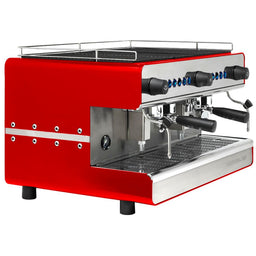 IB7 2-GRP 2850W - IBERITAL RED - The Coffee Machine Collective
