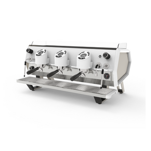 Sanremo D8 plus white/Champagne Espresso machine - The Coffee Machine Collective