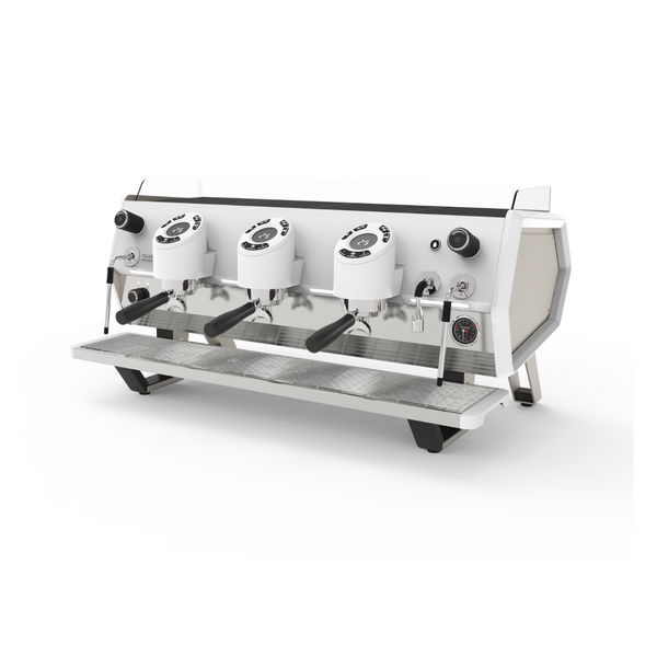 Sanremo D8 plus white/Champagne Espresso machine - The Coffee Machine Collective