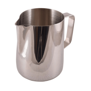 FOAMING JUG WITH ETCHED VOLUME MEASURES - The Coffee Machine Collective