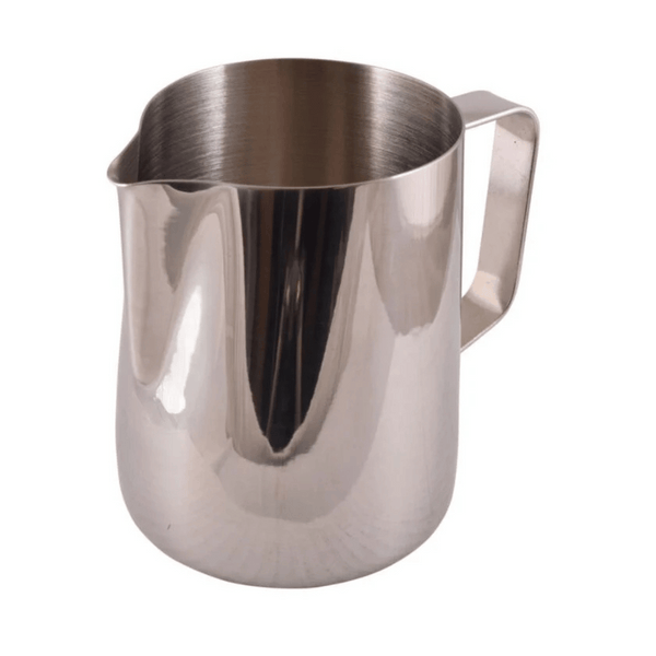 FOAMING JUG WITH ETCHED VOLUME MEASURES - The Coffee Machine Collective