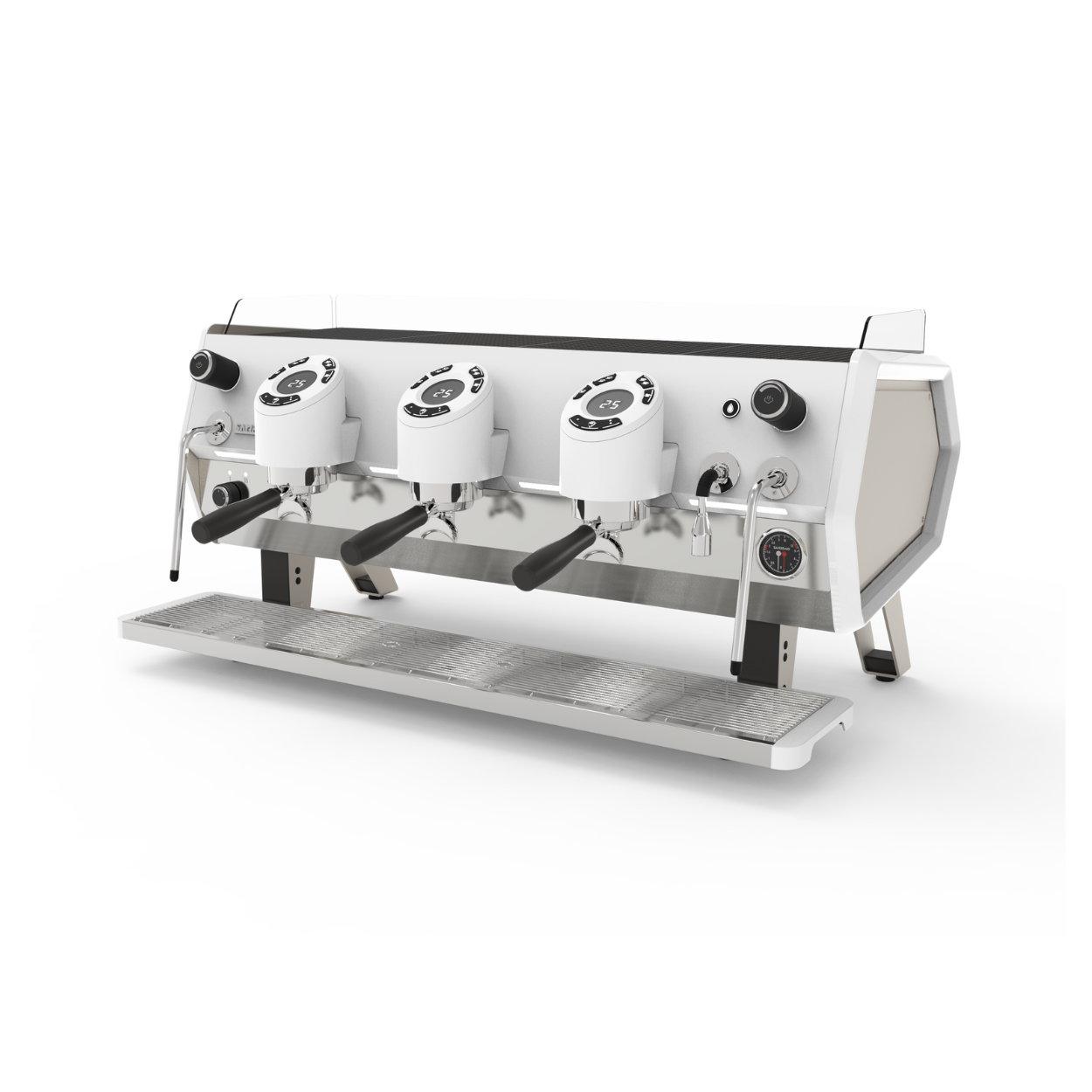 Sanremo D8 plus white/Champagne Espresso machine - The Coffee Machine Collective