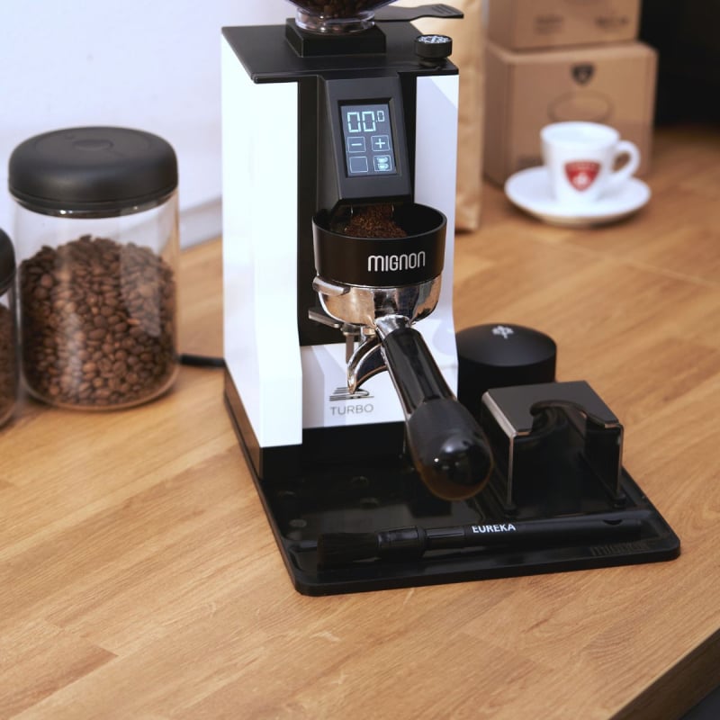 EUREKA MIGNON DOSING FUNNEL - BLACK 58.3 / 57mm - The Coffee Machine Collective