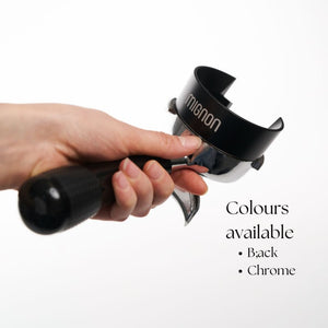 EUREKA MIGNON DOSING FUNNEL - BLACK 58.3 / 57mm - The Coffee Machine Collective