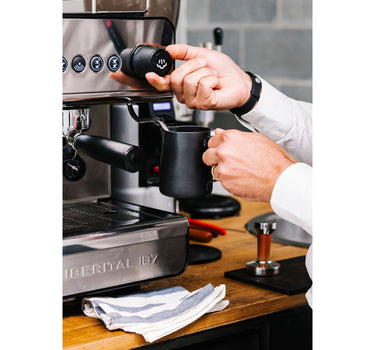 Iberital IB7 1-GRP 2400W Espresso Machine IB001- PURE BLACK - The Coffee Machine Collective