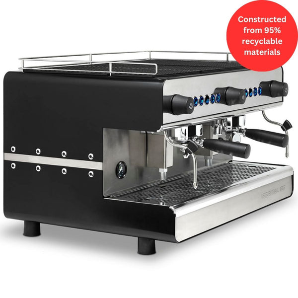 IB7 2-GRP ALTO 2850W - PURE BLACK - The Coffee Machine Collective