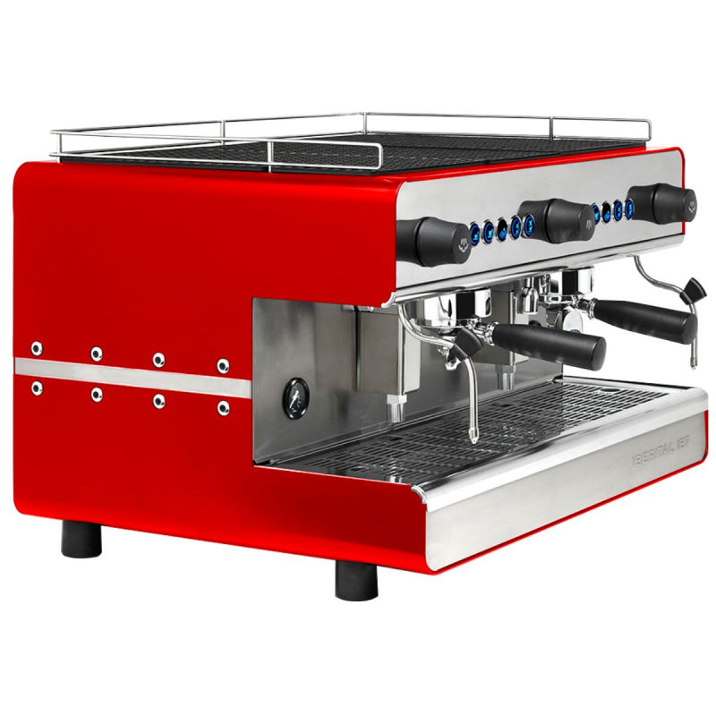 IB7 2-GRP 2850W - IBERITAL RED - The Coffee Machine Collective