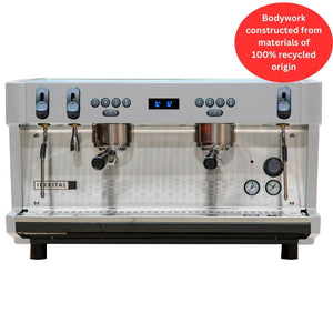 LANNA INTENZ 2-GRP ALTO 5000W - WHITE - The Coffee Machine Collective