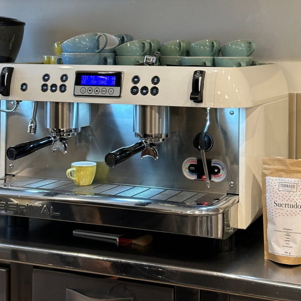 NEW IBERITAL PID 2-GRP 5000W - WHITE - The Coffee Machine Collective