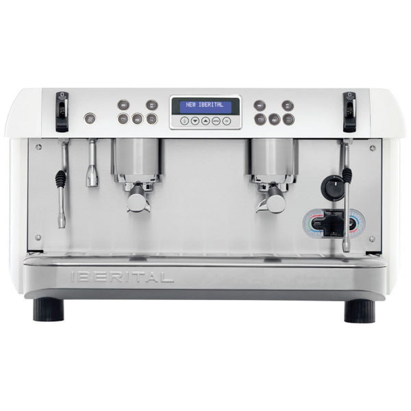 NEW IBERITAL PID 2-GRP 5000W - WHITE - The Coffee Machine Collective