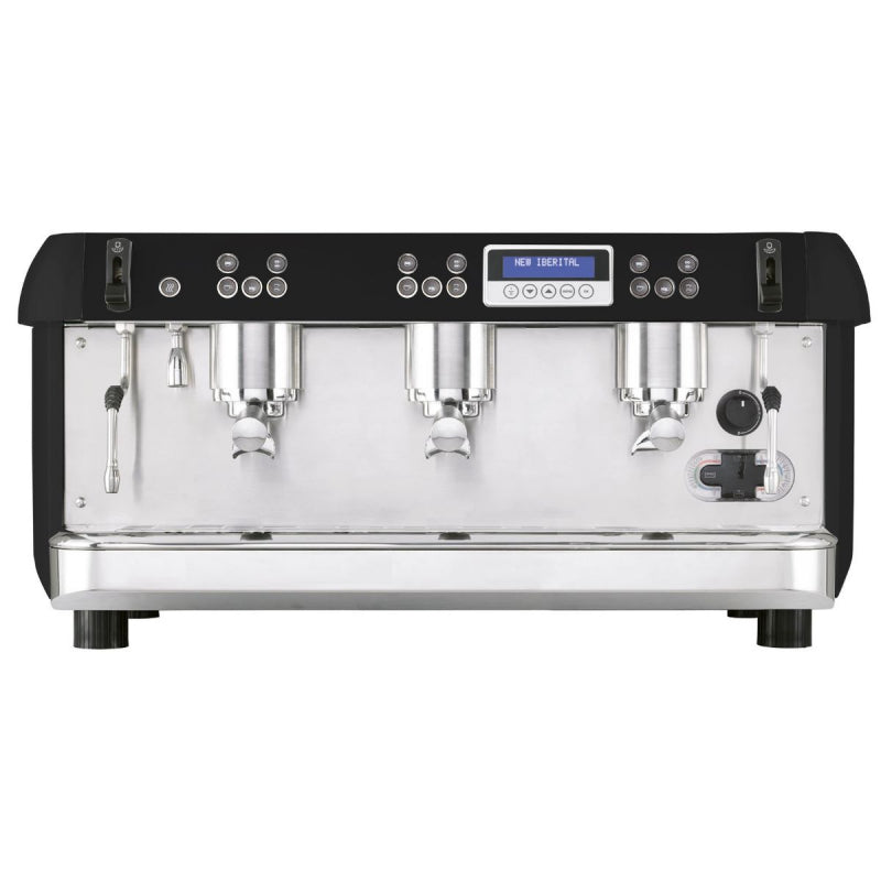 NEW IBERITAL PID 3-GRP 6000W - BLACK - The Coffee Machine Collective