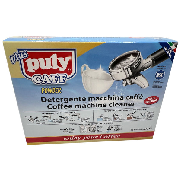 PULY CAFF GRP HEAD CLEANER 10 X 20 GRAM SACHET - The Coffee Machine Collective