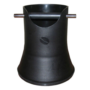 CREMA PRO KNOCK BOX 175MM - BLACK - The Coffee Machine Collective