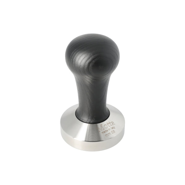 MOTTA WOODEN COFFEE TAMPER WITH BLACK HANDLE 58MM - The Coffee Machine Collective