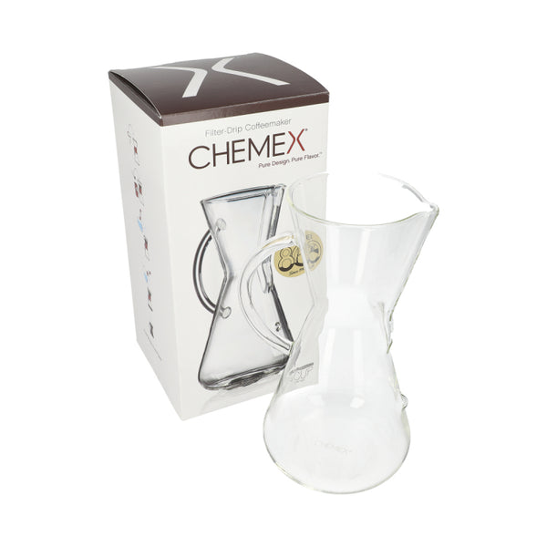 CHEMEX 3-CUP GLASS HANDLE - The Coffee Machine Collective