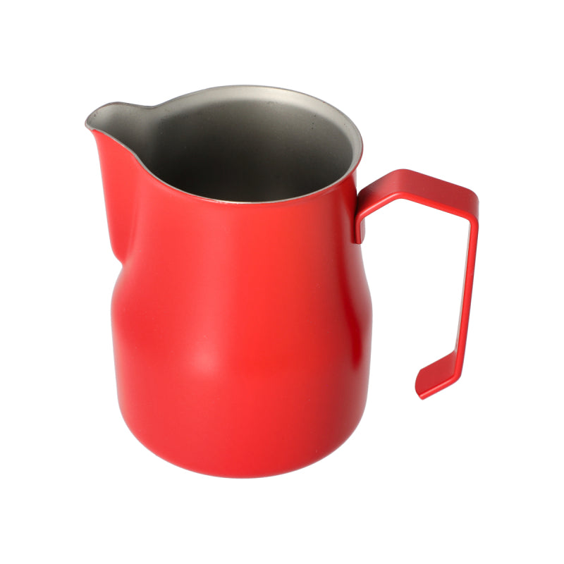 MOTTA 500ML TEFLON FOAMING JUG - RED - The Coffee Machine Collective