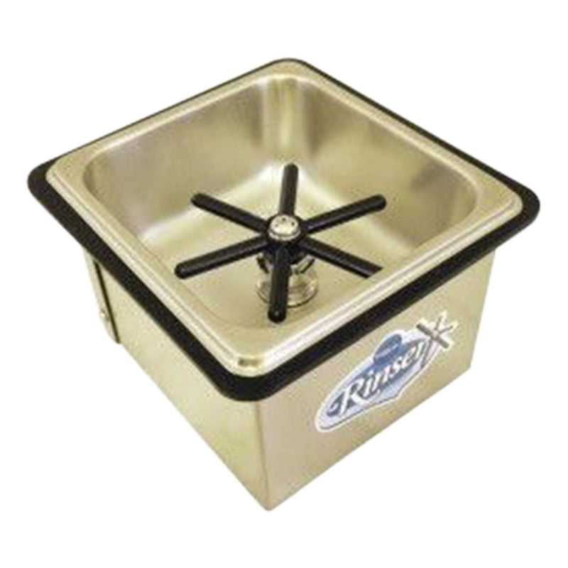 COUNTER TOP PITCHER RINSER/GLASS RINSER - 152MM (L) 140MM (W) 64MM (D)