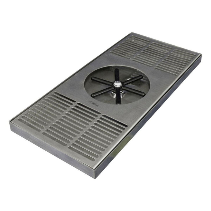 CENTRE SPRAY PITCHER RINSER TRAY - 381MM (L) 178MM (W) 22MM (D) - The Coffee Machine Collective