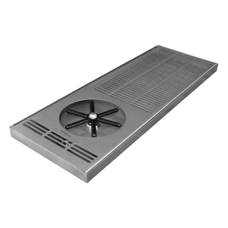 SIDE SPRAY PITCHER RINSER TRAY - 508MM (L) 178MM (W) 22MM (D) - The Coffee Machine Collective