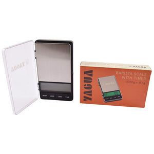 YAGUA SCALE & BREW TIMER: DUAL DISPLAY SERIES 1000G X 0.1G ACC0002 - The Coffee Machine Collective