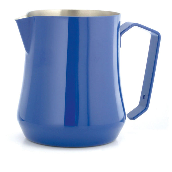 MOTTA TULIP MILK JUG 500ML - BLUE - The Coffee Machine Collective