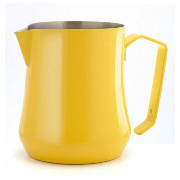 MOTTA TULIP MILK JUG 500ML - YELLOW - The Coffee Machine Collective