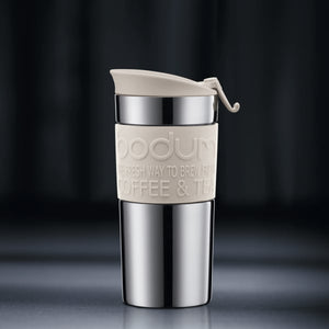 BODUM VACUUM TRAVEL PRESS SET COFFEE MAKER, 0.35 L, 12 OZ - S/S