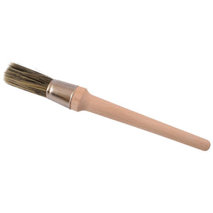 WOODEN COFFEE GROUNDS CLEANING BRUSH - 230MM WITH 45MM BRISTLES - The Coffee Machine Collective
