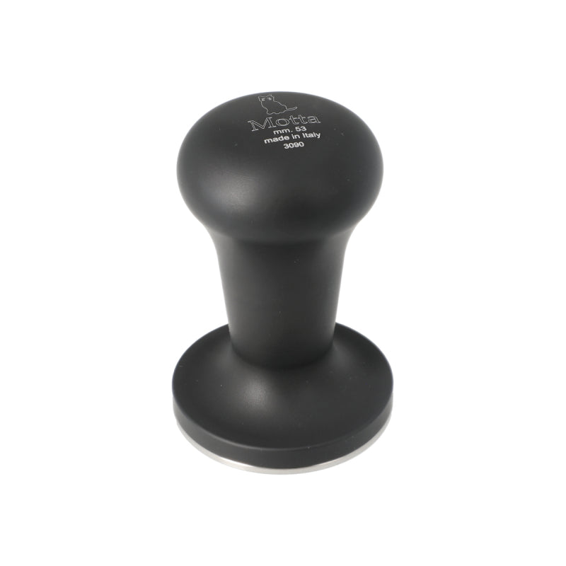 MOTTA COFFEE TAMPER FLASH WITH ALUMINIUM HANDLE 53MM - BLACK - The Coffee Machine Collective