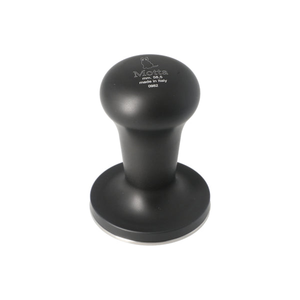 MOTTA COFFEE TAMPER FLASH WITH ALUMINIUM HANDLE 58.5MM - BLACK - The Coffee Machine Collective