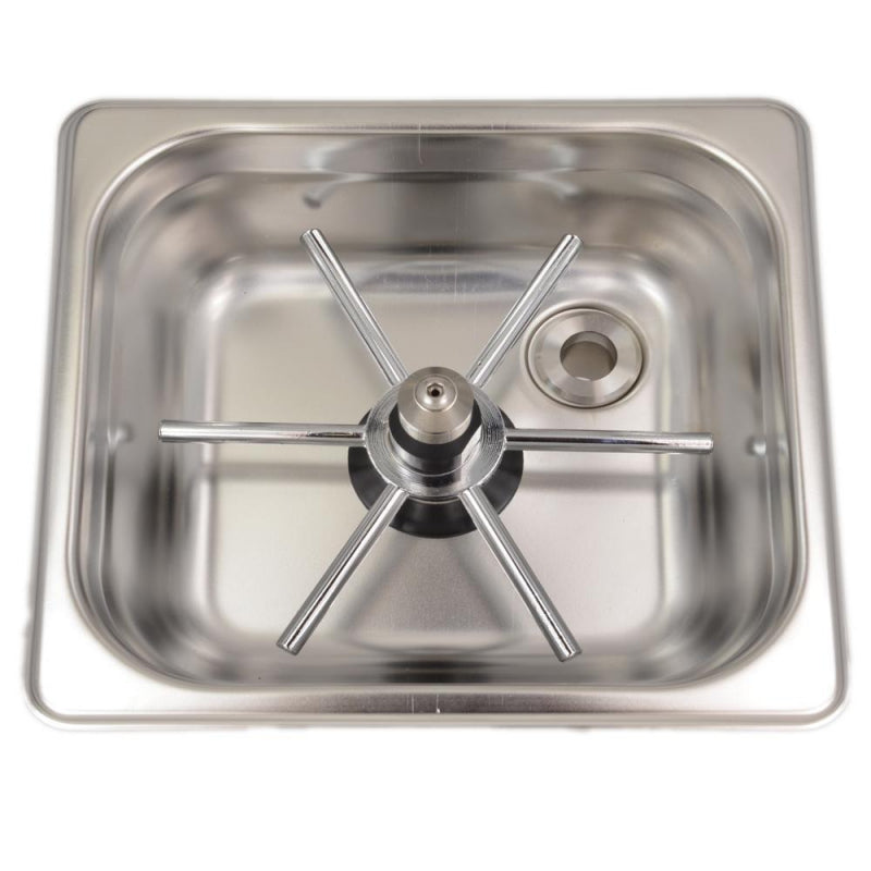 RHINO SQUARE PITCHER RINSER 150MM - The Coffee Machine Collective