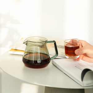 TIMEMORE COFFEE SERVER 360ML - TRANSPARENT BLACK - The Coffee Machine Collective