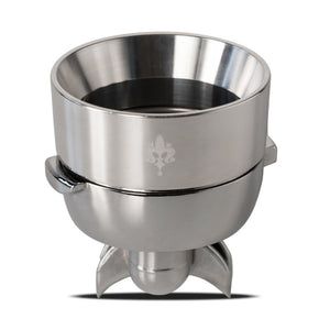 EUREKA MIGNON LIBRA DOSING FUNNEL - CHROME 58.3 / 57mm (Height 28mm) - The Coffee Machine Collective