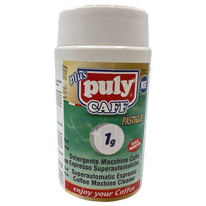 PULY CAFF TABLETS TUB OF 100 - 1 GRAM - The Coffee Machine Collective