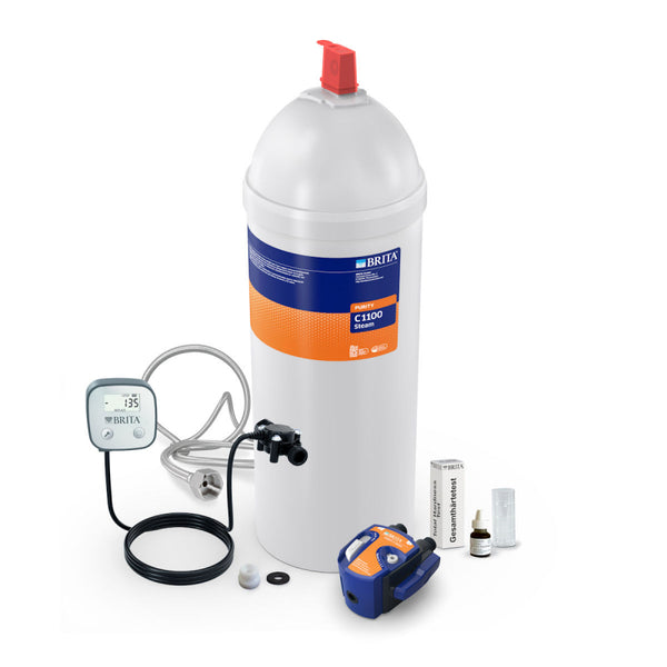 BRITA PURITY C 1100 STEAM STARTER KIT WITH FLOWMETER - The Coffee Machine Collective