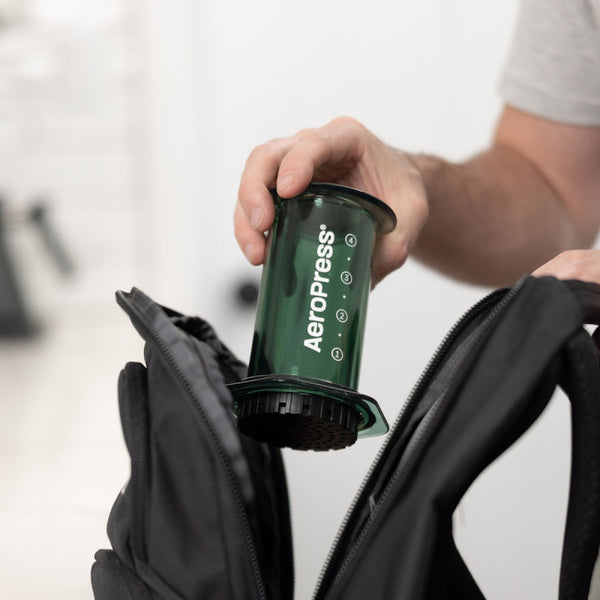 AEROPRESS CLEAR GREEN COFFEE MAKER - The Coffee Machine Collective