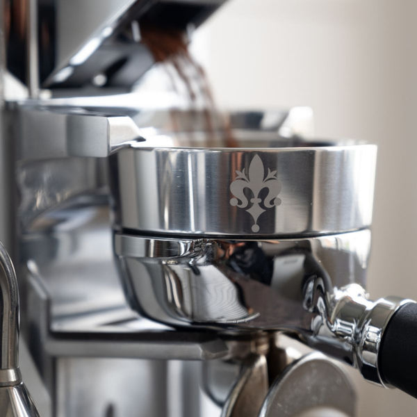 EUREKA MIGNON LIBRA DOSING FUNNEL - CHROME 54 / 53mm (Height 28mm) - The Coffee Machine Collective