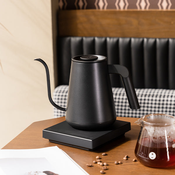 TIMEMORE FISH SMART PRO ELECTRIC POUR OVER KETTLE - BLACK 900ML - The Coffee Machine Collective