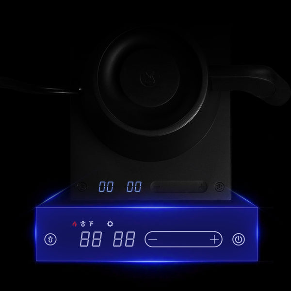 TIMEMORE FISH SMART PRO ELECTRIC POUR OVER KETTLE - BLACK 900ML - The Coffee Machine Collective