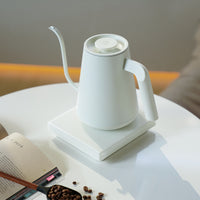 TIMEMORE FISH SMART PRO ELECTRIC POUR OVER KETTLE - WHITE 900ML