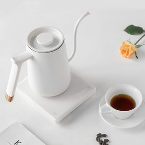 TIMEMORE FISH SMART ELECTRIC POUR OVER KETTLE - WHITE 600ML - The Coffee Machine Collective