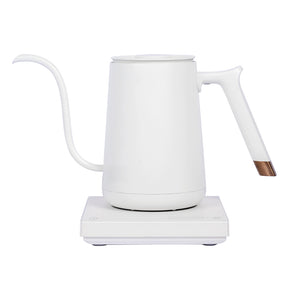 TIMEMORE FISH SMART ELECTRIC POUR OVER KETTLE - WHITE 600ML - The Coffee Machine Collective