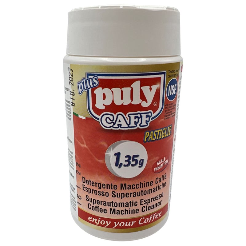 PULY CAFF TABLETS TUB OF 100 - 1.35 GRM - The Coffee Machine Collective