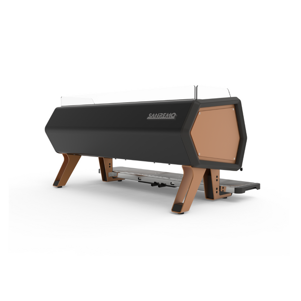 Sanremo D8 plus Black/Copper Espresso machine - The Coffee Machine Collective