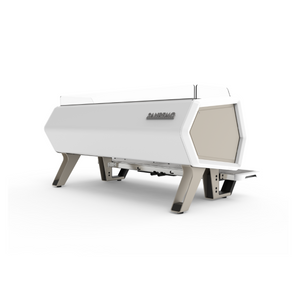 Sanremo D8 plus white/Champagne Espresso machine - The Coffee Machine Collective