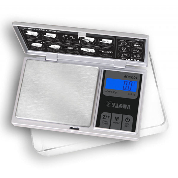 YAGUA SCALE 600 X 0.1G WITH EXTRA LARGE TRAY ACC0001 - The Coffee Machine Collective